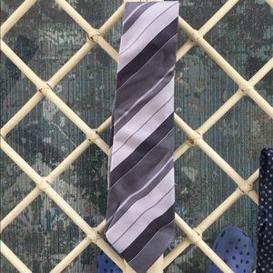 Bijoux turner genuine silk gray men’s tie